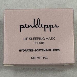 PinkLipps Lip Sleeping Mask Cherry Hydrates-Softens-Plumps 15g Smooth Hydrate